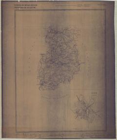 MAPA DO ESTADO DE MINAS GERAIS - MUN..